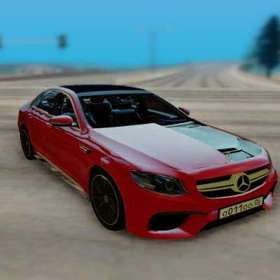 Mercedes-Benz E63 AMG W213 for GTA San Andreas - front view